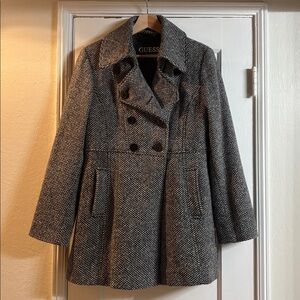 Guess Double Breasted Coat